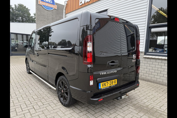Fiat Talento 2.0 MultiJet automaat L2H1 SX DC 5 persoons / vaste prijs rijklaar € 19.950 ex btw / lease vanaf € 336 / zwart metallic / dubbele schuifdeur / trekhaak / airco / navi / camera !