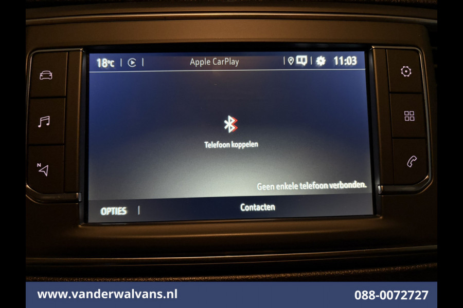 Opel Vivaro 1.5 CDTI L3H1 Euro6 Airco | Navigatie | Camera | Sidebars | Apple Carplay Cruisecontrol, Android Auto, Parkeersensoren