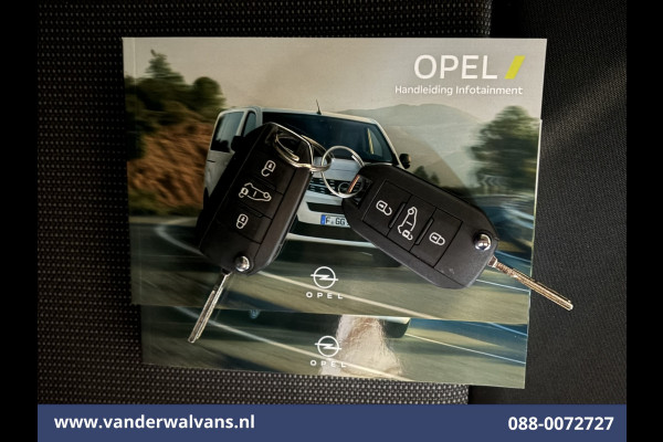Opel Vivaro 1.5 CDTI L3H1 Euro6 Airco | Navigatie | Camera | Sidebars | Apple Carplay Cruisecontrol, Android Auto, Parkeersensoren