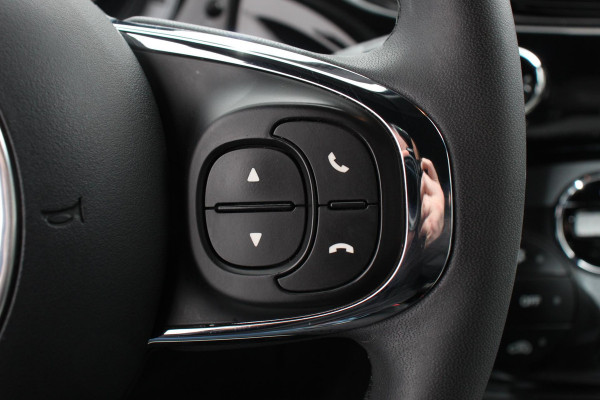 Fiat 500C 1.0 Hybrid 69pk Dolcevita Navigatie Apple CarPlay Android Auto Parkeerhulp achter Cruise Control Half leder Climatronic Lichtmetalen velgen