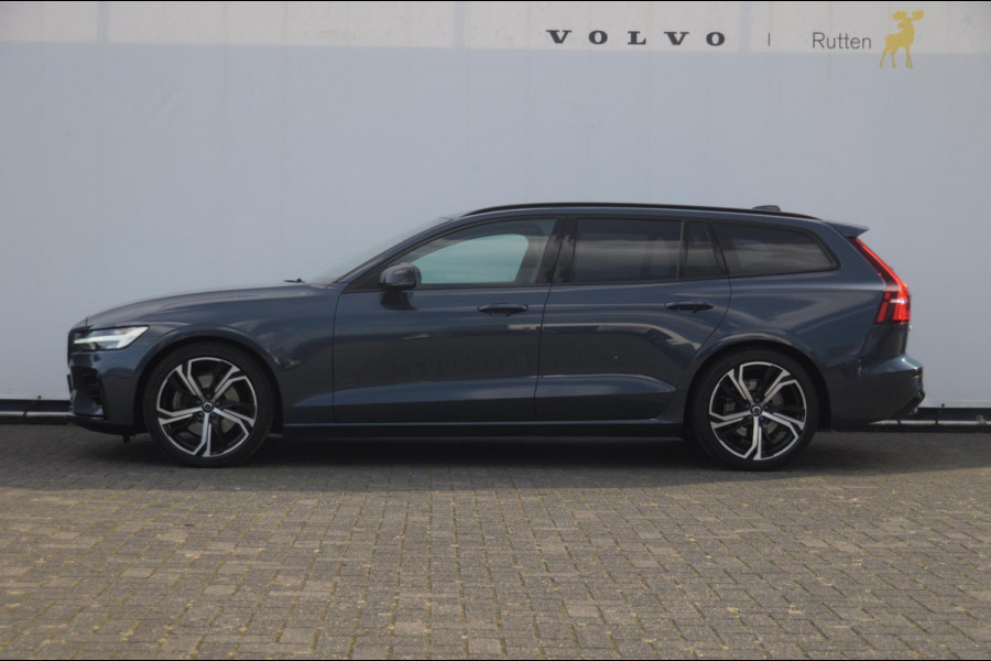 Volvo V60 B4 211PK Automaat Plus Dark / Trekhaak Adaptive Cruise Control/ Apple Carplay/ Android Auto/ Achteruitrijcamera/ Parkeersensoren voor en achter/ Stoelverwarming/ Stuurverwarming/ Elektrisch bedienbare stoelen met geheugen