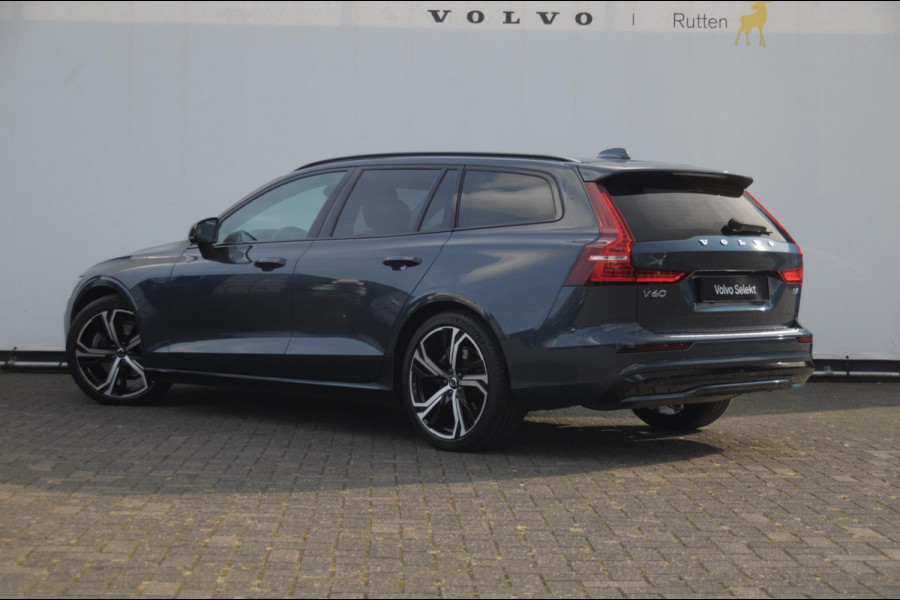 Volvo V60 B4 211PK Automaat Plus Dark / Trekhaak Adaptive Cruise Control/ Apple Carplay/ Android Auto/ Achteruitrijcamera/ Parkeersensoren voor en achter/ Stoelverwarming/ Stuurverwarming/ Elektrisch bedienbare stoelen met geheugen