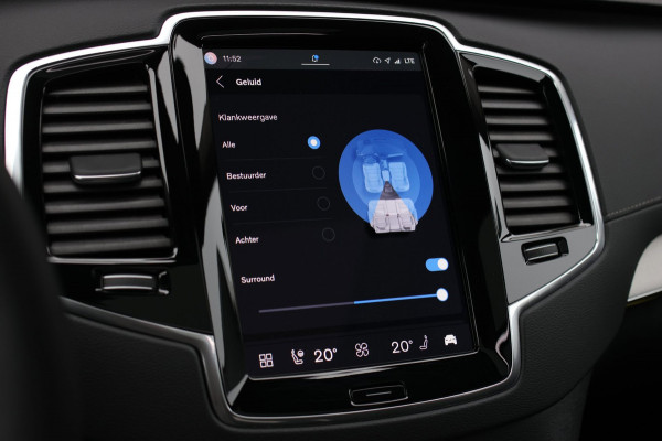 Volvo XC90 2.0 T8 Plug-in hybrid AWD Ultra Dark 7p. *Pano*Head-Up*H/K*