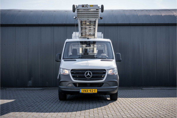 Mercedes-Benz Sprinter 315 | Verhuislift / ladder | Nieuwstaat | Paus City-Floh 27M | 400KG Laadvermogen | Cruise | Airco
