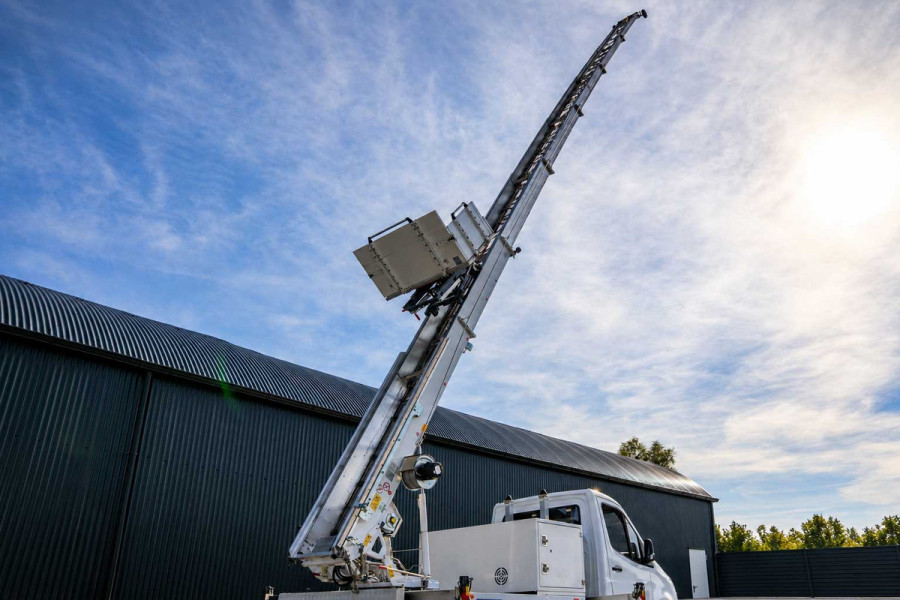 Mercedes-Benz Sprinter 315 | Verhuislift / ladder | Nieuwstaat | Paus City-Floh 27M | 400KG Laadvermogen | Cruise | Airco