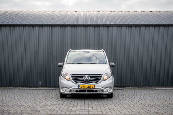 Mercedes-Benz Vito 114 CDI L2H1 | 140PK | Automaat | Camera | Cruise | 1e Eigenaar | PDC | Zijschuifdeur L+R | Climatronic | Trekhaak