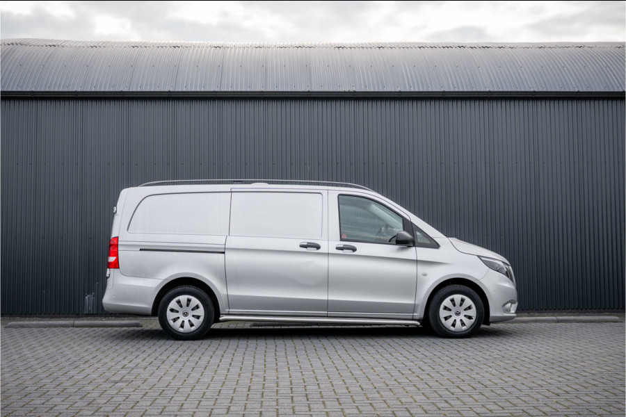 Mercedes-Benz Vito 114 CDI L2H1 | 140PK | Automaat | Camera | Cruise | 1e Eigenaar | PDC | Zijschuifdeur L+R | Climatronic | Trekhaak