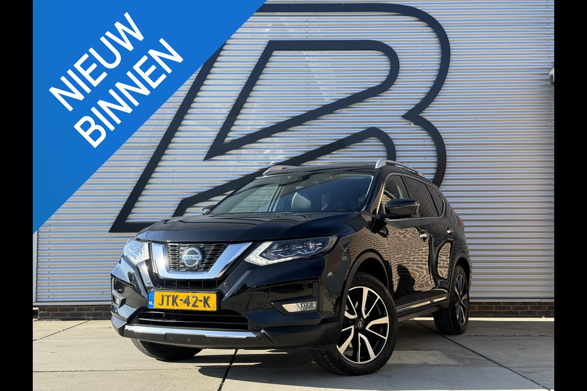 Nissan X-Trail 1.3 DIG-T Tekna 7p. 1e Eigenaar|Dealer Onderhouden|Pano|Camera|Trekhaak|Stoel+Stuur verw.|Clima|Cruise|PDC V+A|APK tot 01-2028