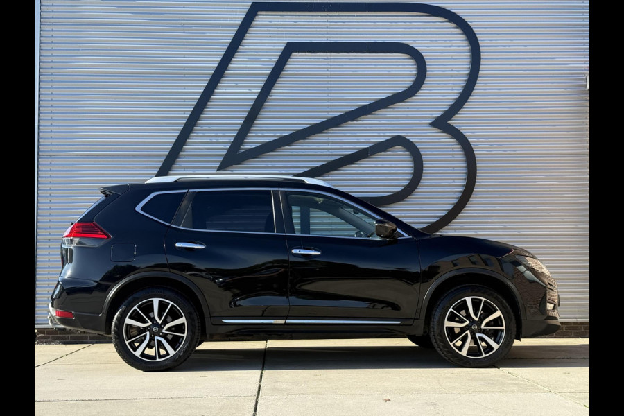 Nissan X-Trail 1.3 DIG-T Tekna 7p. 1e Eigenaar|Dealer Onderhouden|Pano|Camera|Trekhaak|Stoel+Stuur verw.|Clima|Cruise|PDC V+A|APK tot 01-2028