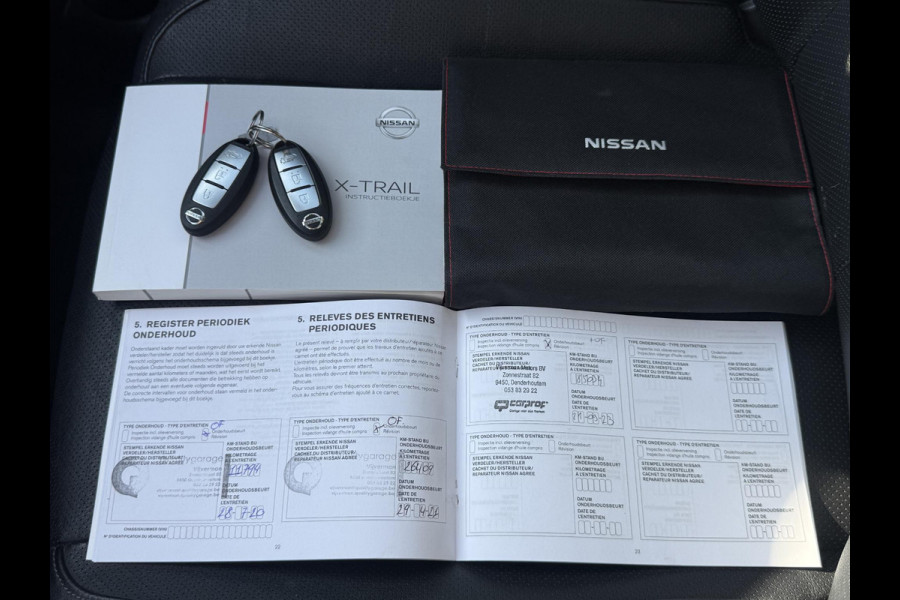 Nissan X-Trail 1.3 DIG-T Tekna 7p. 1e Eigenaar|Dealer Onderhouden|Pano|Camera|Trekhaak|Stoel+Stuur verw.|Clima|Cruise|PDC V+A|APK tot 01-2028
