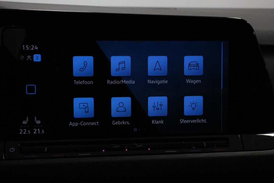 Volkswagen Golf Variant 1.5 eTSI 150pk DSG Style Navigatie Wireless App Connect / Apple Carplay / Android Auto Climate Control Virtual Cockpit Adaptieve Cruise Control Led