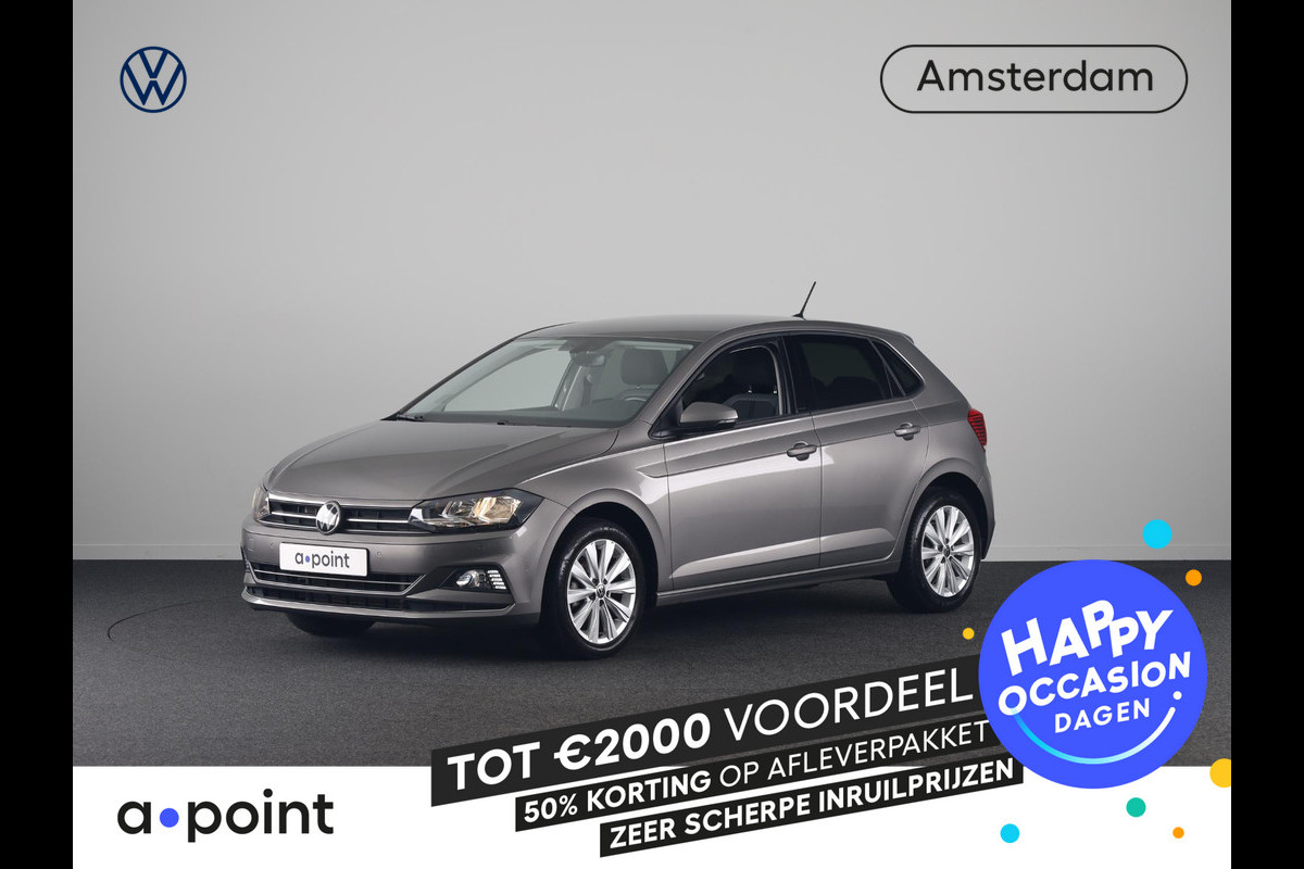 Volkswagen Polo 1.0 TSI Highline 95pk | Automaat (DSG) | Navigatie via App | Autom Airco | Adaptieve Cruise control | Parkeersensoren |