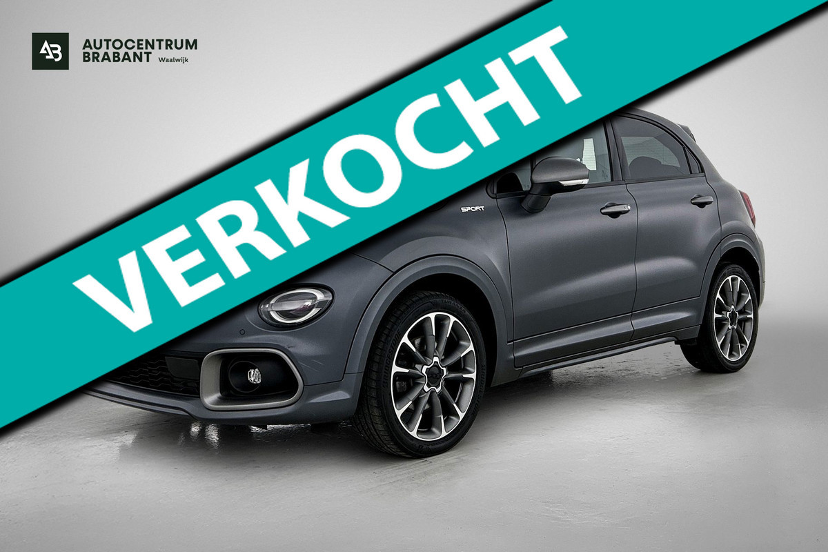 Fiat 500X 1.3 GSE Sport (Goed OnderH, Navi, Camera, StoelV, ParkeerS V+A, Keyless, Cruise Con Adpt, App Connect, Etc)