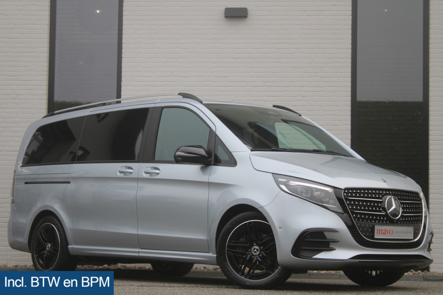 Mercedes-Benz V-Klasse 300d / AMG / Exclusive / 7-persoons / Elec Stoelen / Burmester / Nightpakket / Vol Opties / NIEUWSTAAT.