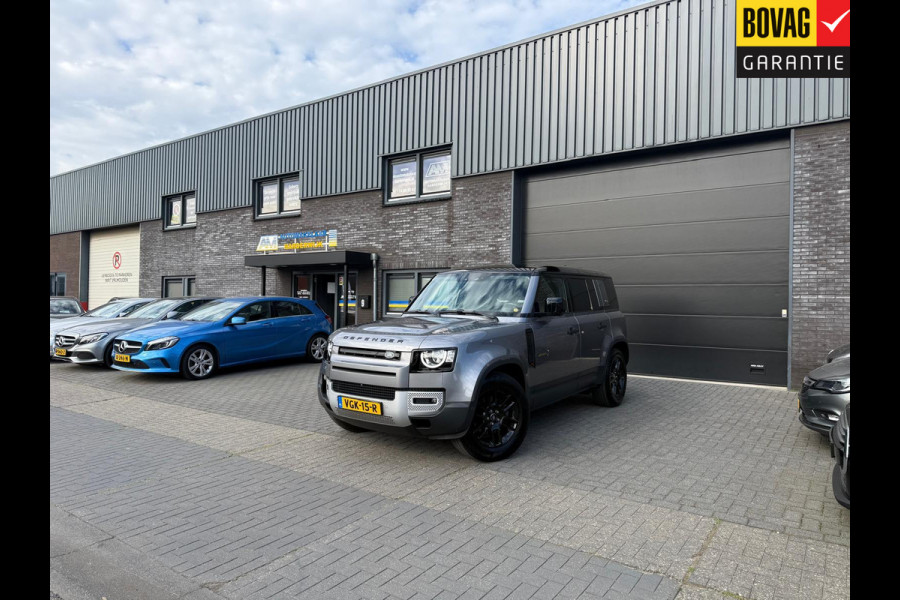 Land Rover Defender 2.0 D240 110 S | 3/6/12MND GARANTIE | GRIJSKENTEKEN| PANO | CRUISE | LED | CARPLAY | DAB | NAVI | LMV |