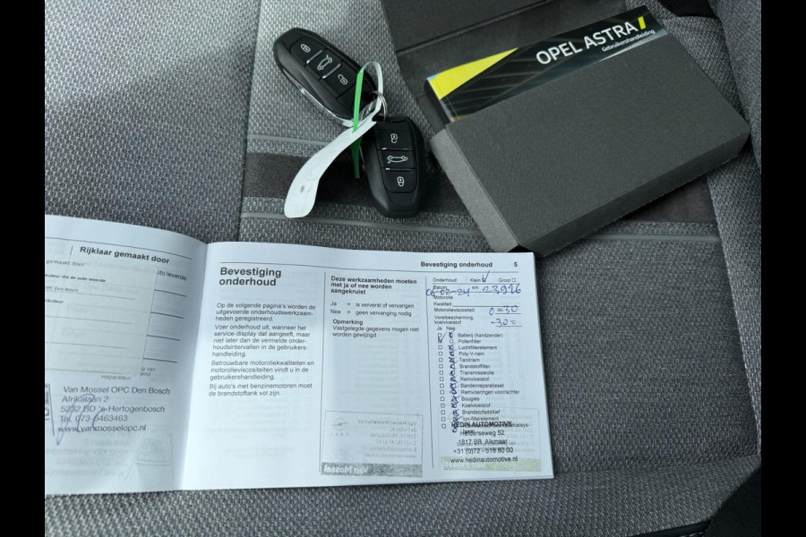 Opel Astra 1.2 Level 3 130PK | 1E EIGENAAR | 3/6/12MND GARANTIE| LED | ACC | AGR| CAMERA | DAB | CARPLAY | NAVI |