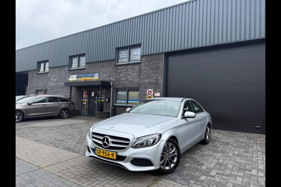 Mercedes-Benz C-Klasse 180 Business Solution | 2E EIGENAAR |3/6/12MND GARANTIE | AUTOMAAT | CRUISE | LED | CAMERA | STOELVERW. | NAVI |
