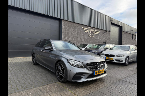 Mercedes-Benz C-Klasse Estate 180 Business Solution AMG | 1E EIGENAAR | 3/6/12MND GARANTIE | DAB | LED | AUTOMAAT | LEDER | CRUISE | SFEERVERLICHTING |
