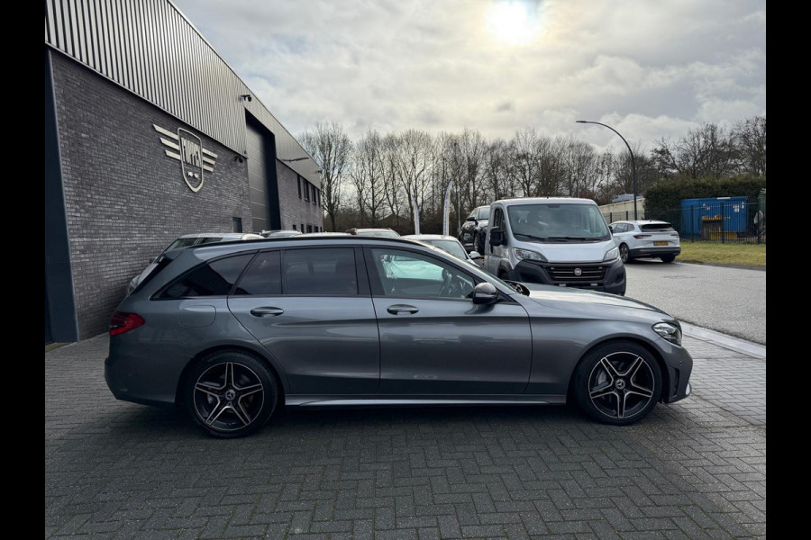 Mercedes-Benz C-Klasse Estate 180 Business Solution AMG | 1E EIGENAAR | 3/6/12MND GARANTIE | DAB | LED | AUTOMAAT | LEDER | CRUISE | SFEERVERLICHTING |