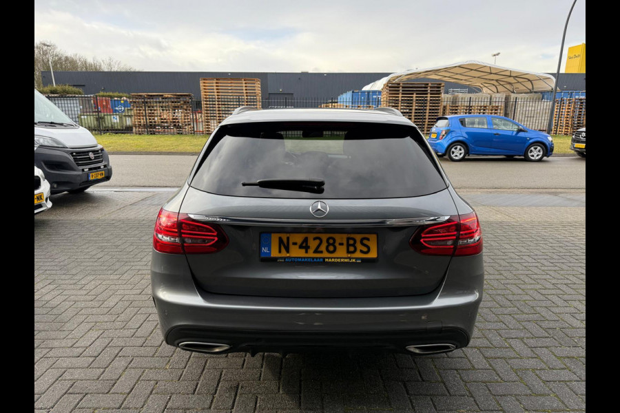 Mercedes-Benz C-Klasse Estate 180 Business Solution AMG | 1E EIGENAAR | 3/6/12MND GARANTIE | DAB | LED | AUTOMAAT | LEDER | CRUISE | SFEERVERLICHTING |