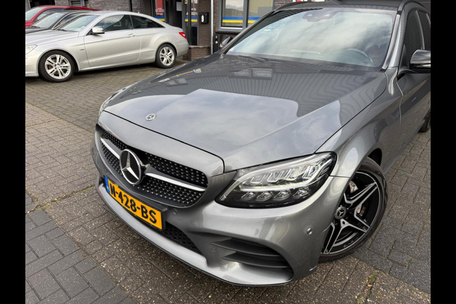 Mercedes-Benz C-Klasse Estate 180 Business Solution AMG | 1E EIGENAAR | 3/6/12MND GARANTIE | DAB | LED | AUTOMAAT | LEDER | CRUISE | SFEERVERLICHTING |