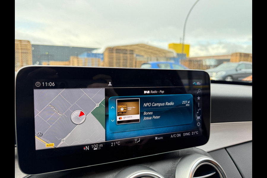 Mercedes-Benz C-Klasse Estate 180 Business Solution AMG | 1E EIGENAAR | 3/6/12MND GARANTIE | DAB | LED | AUTOMAAT | LEDER | CRUISE | SFEERVERLICHTING |