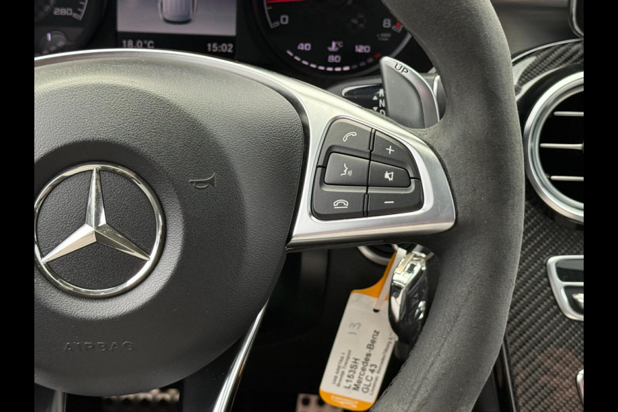 Mercedes-Benz GLC AMG 43 4MATIC | 3/6/12MND GARANTIE | KUIPSTOELEN | BURMESTER | MEMORY | PANO | ACC | STANDKACHEL | 360 CAMERA | BOMVOL | TREKHAAK |