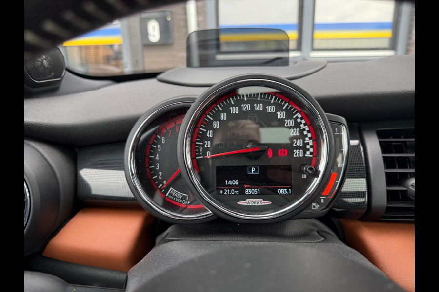 MINI Mini 2.0 John Cooper Works Chili | 1E EIGENAAR | 3/6/12MND GARANTIE | 230PK | PANO | ACC | CARPLAY | LED | HEAD-UP | NAVI | DAB |
