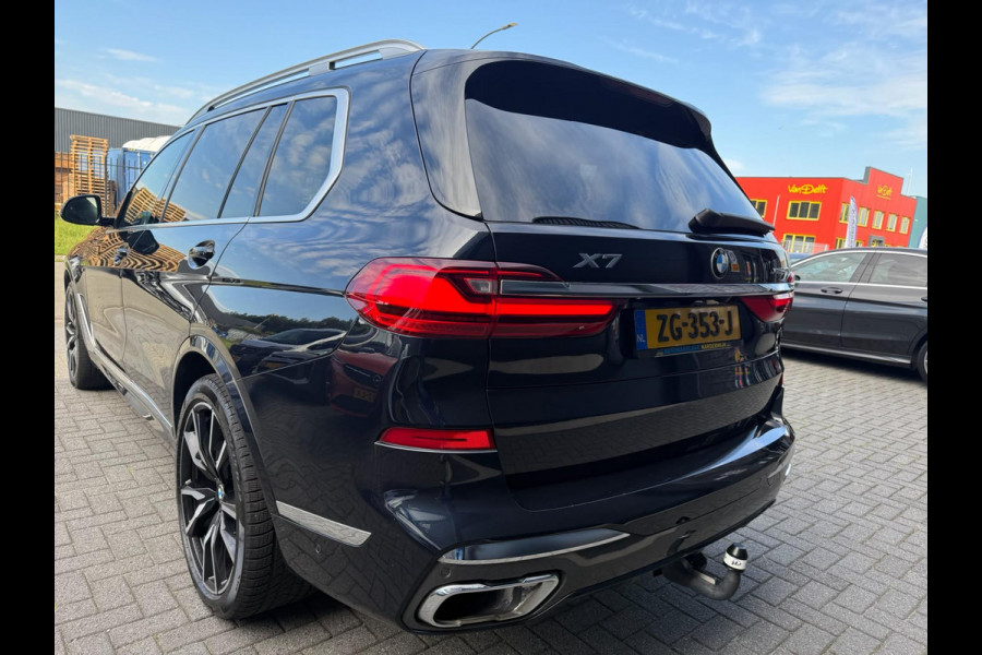 BMW X7 xDrive40i 6p. | 2E EIGENAAR | 3/6/12MND GARANTIE| M-SPORT |PANO | LASER | LED | B&W | MASSAGE | CARPLAY | TREKHAAK | DAB | BOMVOL |