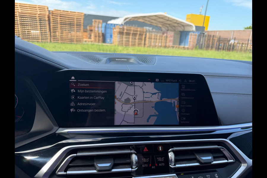 BMW X7 xDrive40i 6p. | 2E EIGENAAR | 3/6/12MND GARANTIE| M-SPORT |PANO | LASER | LED | B&W | MASSAGE | CARPLAY | TREKHAAK | DAB | BOMVOL |