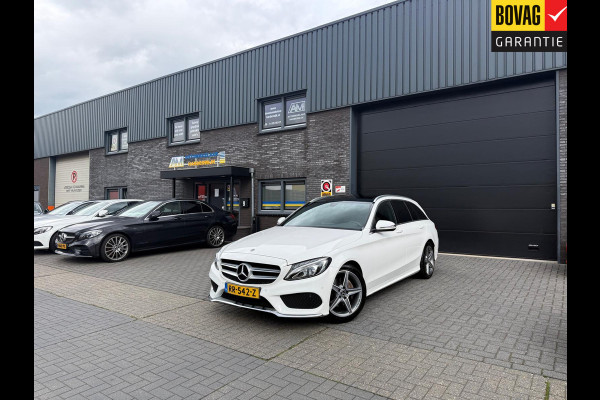 Mercedes-Benz C-Klasse Estate 180 AMG Sport Edition | 1E EIGENAAR | 3/6/12 MND GARANTIE | PANO | LEDER | LED | CRUISE | NAVI |