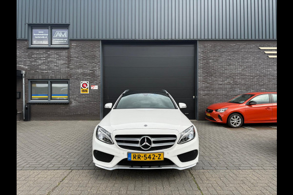Mercedes-Benz C-Klasse Estate 180 AMG Sport Edition | 1E EIGENAAR | 3/6/12 MND GARANTIE | PANO | LEDER | LED | CRUISE | NAVI |