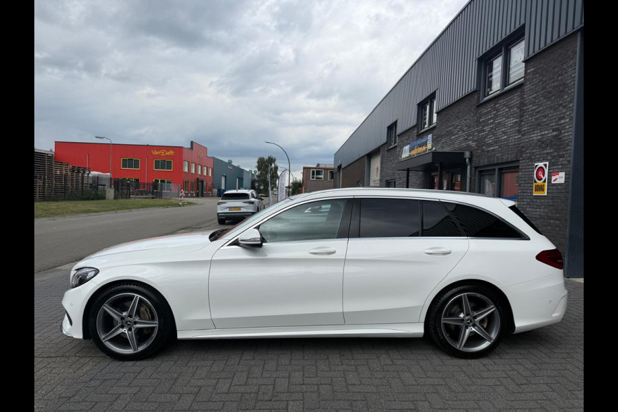 Mercedes-Benz C-Klasse Estate 180 AMG Sport Edition | 1E EIGENAAR | 3/6/12 MND GARANTIE | PANO | LEDER | LED | CRUISE | NAVI |