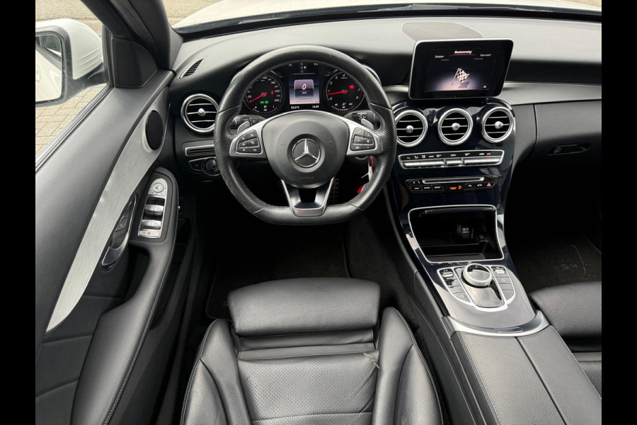 Mercedes-Benz C-Klasse Estate 180 AMG Sport Edition | 1E EIGENAAR | 3/6/12 MND GARANTIE | PANO | LEDER | LED | CRUISE | NAVI |