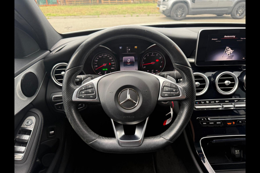 Mercedes-Benz C-Klasse Estate 180 AMG Sport Edition | 1E EIGENAAR | 3/6/12 MND GARANTIE | PANO | LEDER | LED | CRUISE | NAVI |