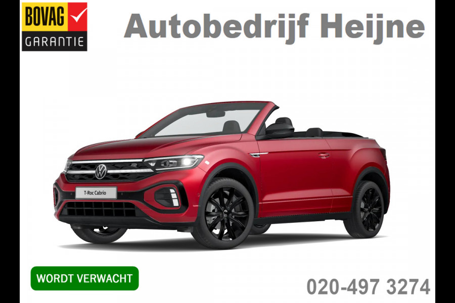 Volkswagen T-Roc Cabrio 1.5 TSI 150PK DSG R-LINE SPORT LED/CARPLAY/CAMERA