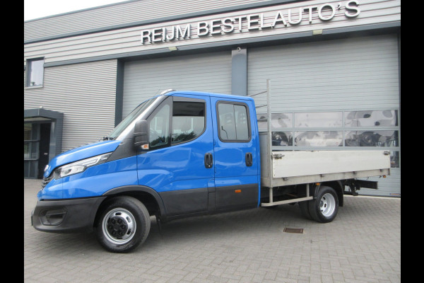 Iveco 40C18 40c18 3.0, 180pk, Euro 6, DC, Openlaadbak, Oprijwagen, Oprijauto, Airco.