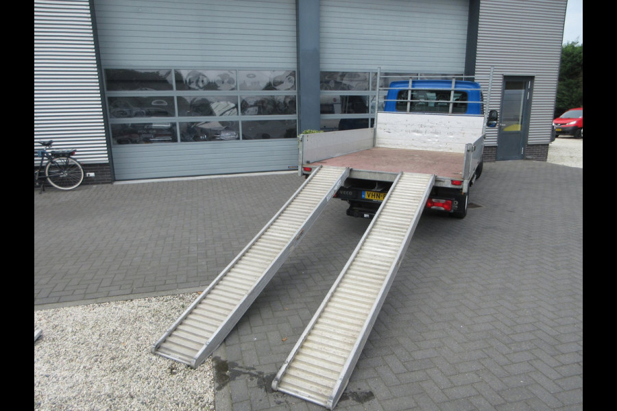 Iveco 40C18 40c18 3.0, 180pk, Euro 6, DC, Openlaadbak, Oprijwagen, Oprijauto, Airco.