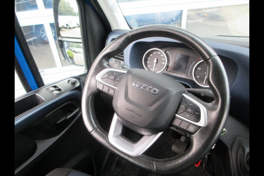 Iveco 40C18 40c18 3.0, 180pk, Euro 6, DC, Openlaadbak, Oprijwagen, Oprijauto, Airco.