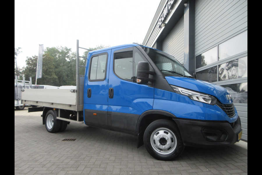 Iveco 40C18 40c18 3.0, 180pk, Euro 6, DC, Openlaadbak, Oprijwagen, Oprijauto, Airco.