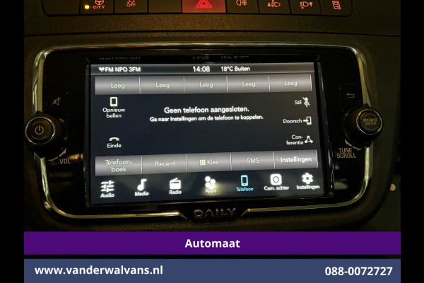 Iveco Daily 35C14H 2.3 Oprijwagen Automaat Dubbel Lucht Euro6 Airco | Camera | 3500kg Trekhaak | Electrische Lier | Chauffeursstoel Cruisecontrol, Bijrijdersbank