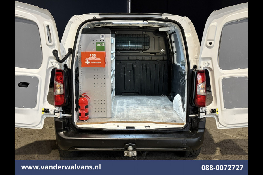 Peugeot Partner 1.5 BlueHDI 102pk L1H1 inrichting Euro6 Airco | Navigatie | Apple Carplay Trekhaak, Cruisecontrol, Android Auto, Parkeersensoren