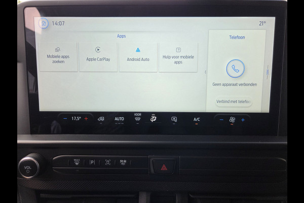 Ford Transit Custom 2.0 TDCI Trend Airco LED verlichting Cruisecontrol Achteruitrijcamera