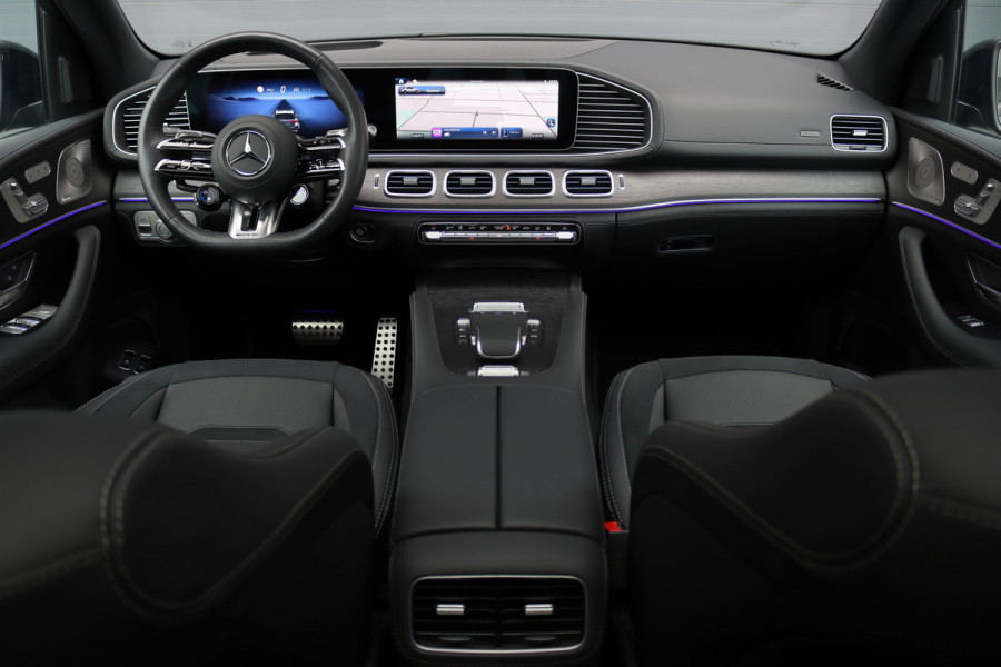Mercedes-Benz GLE AMG 53 Hybrid Premium 4MATIC+ | Luchtvering | Distronic | Massage | Soft-Close | Trekhaak | Stoelventilatie | Verwarmd Stuurwiel | HUD | Burmester | Keyless Go |