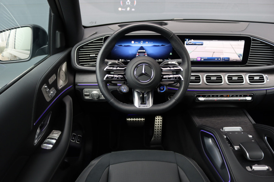 Mercedes-Benz GLE AMG 53 Hybrid Premium 4MATIC+ | Luchtvering | Distronic | Massage | Soft-Close | Trekhaak | Stoelventilatie | Verwarmd Stuurwiel | HUD | Burmester | Keyless Go |