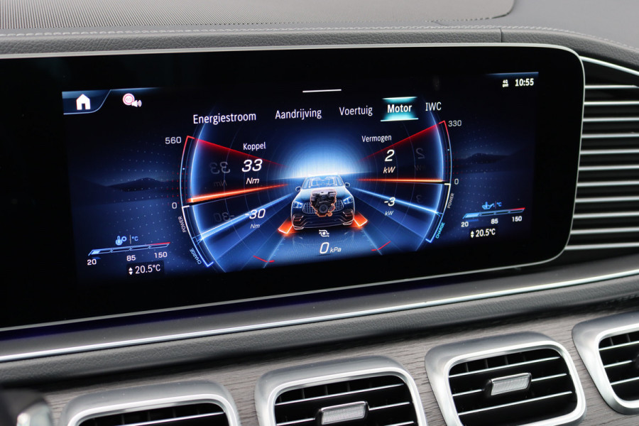 Mercedes-Benz GLE AMG 53 Hybrid Premium 4MATIC+ | Luchtvering | Distronic | Massage | Soft-Close | Trekhaak | Stoelventilatie | Verwarmd Stuurwiel | HUD | Burmester | Keyless Go |