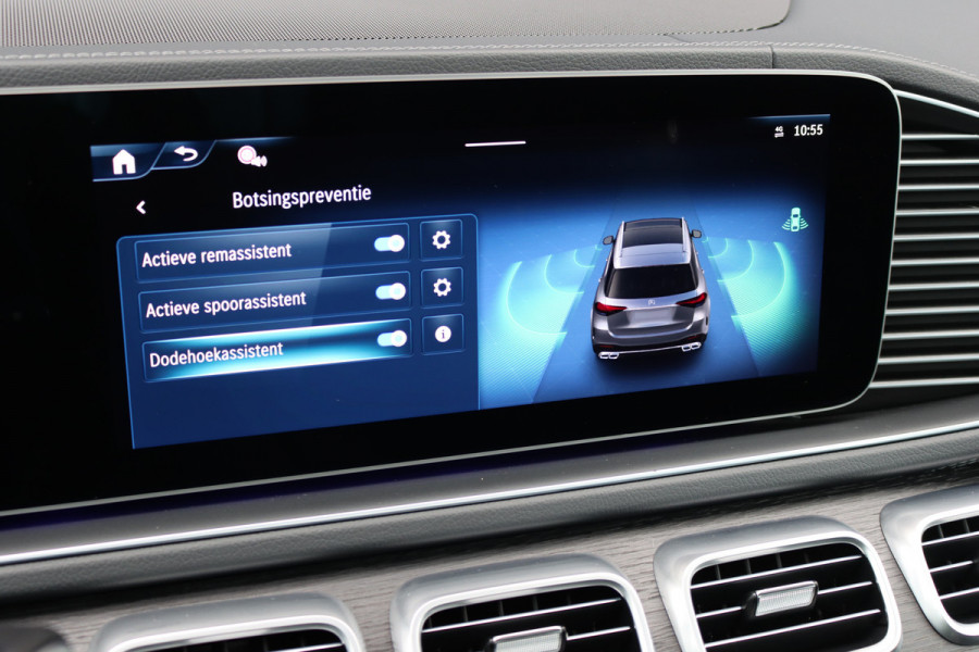 Mercedes-Benz GLE AMG 53 Hybrid Premium 4MATIC+ | Luchtvering | Distronic | Massage | Soft-Close | Trekhaak | Stoelventilatie | Verwarmd Stuurwiel | HUD | Burmester | Keyless Go |