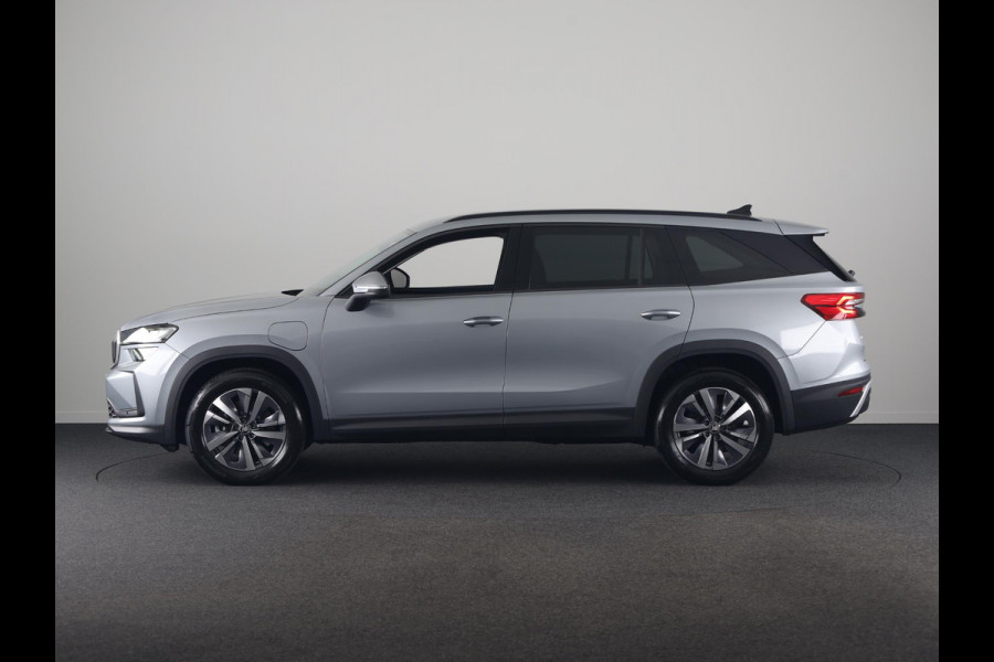 Škoda Kodiaq 1.5 TSI PHEV Edition 204 pk 6 versn. DSG | Sunset | Trekhaak |  18" lichtmetalen velgen Soira aero, zilver