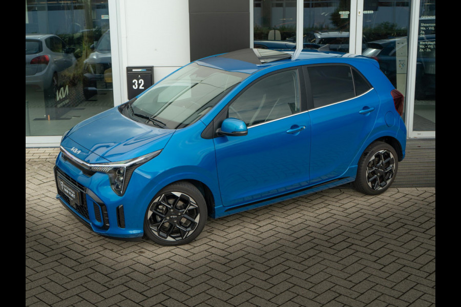 Kia Picanto 1.0 DPI GT-Line | UNIEKE KLEUR | Schuifkantel dak | Stoel en stuurverwarming |