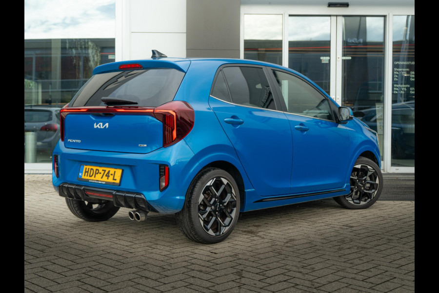 Kia Picanto 1.0 DPI GT-Line | UNIEKE KLEUR | Schuifkantel dak | Stoel en stuurverwarming |